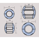 Shaft Anode Zinc From 19 to 55mm - 00500X - Tecnoseal